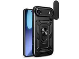 Capa Para Iphone Air - Tampa Deslizante Para Câmera - Tpu Pc
