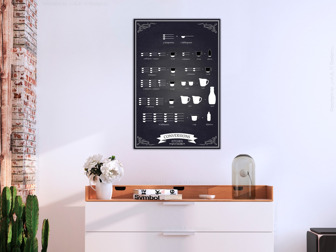 Quadro ARTGEIST Kitchen Helper (1 Part) Vertical (80x120)