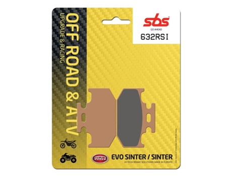 Pastilhas de travão Sbs Go Ahead 632RSI