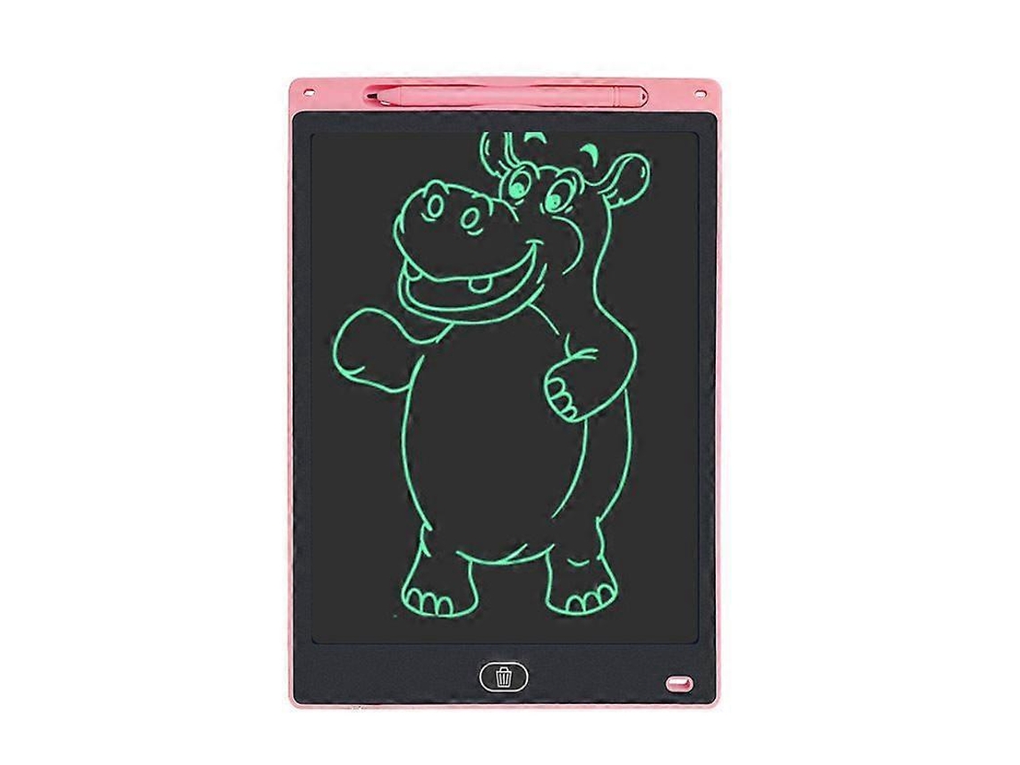 Bloco de notas digital LCD rosa, bloco de desenho para escrita à mão, tela LCD prática, tablet e caneta Slowmoose