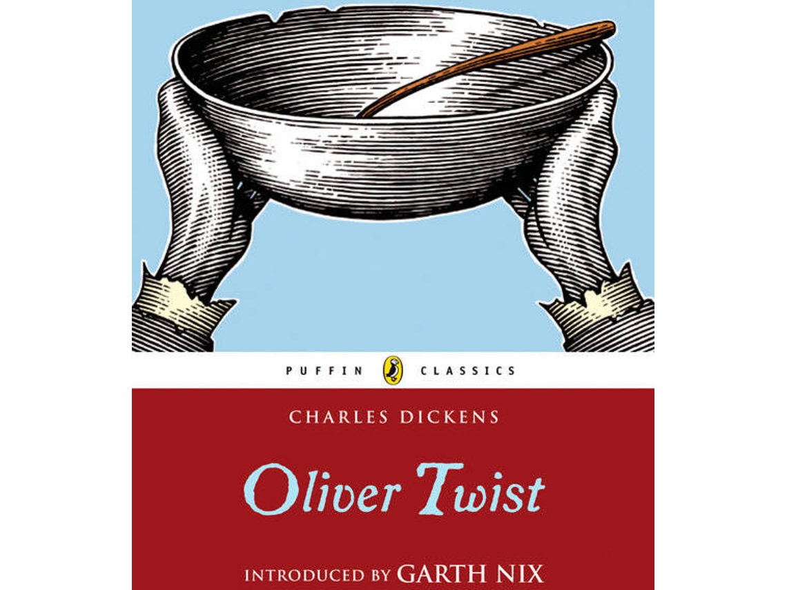 Livro Oliver Twist de Charles Dickens (Inglês)