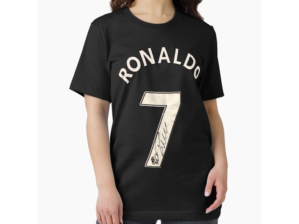 T-shirt Rockinstone Cr7 Uniform With Signature Essential Unisex For Football Fans-(xxxl)