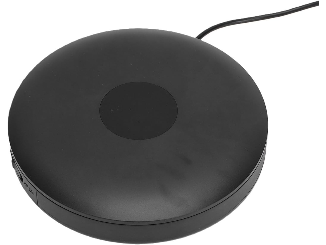 Jectse Leitor Cd Externo Com Bluetooth E Interface Usb, Reprodutor De Música Portátil Para Carros, Laptops