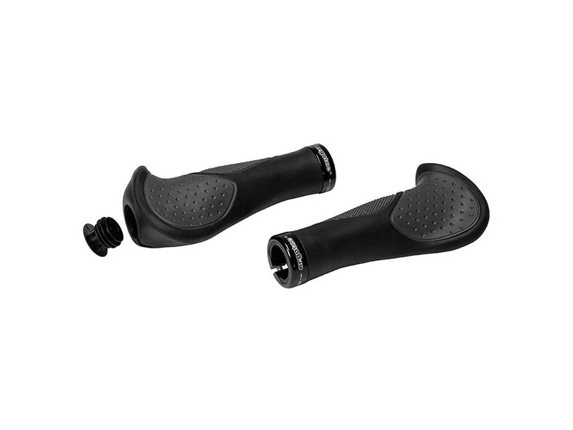 Punhos de Guiador Frisco 2 Mtb 22 Mm Preto 140 / 140 Mmergotec