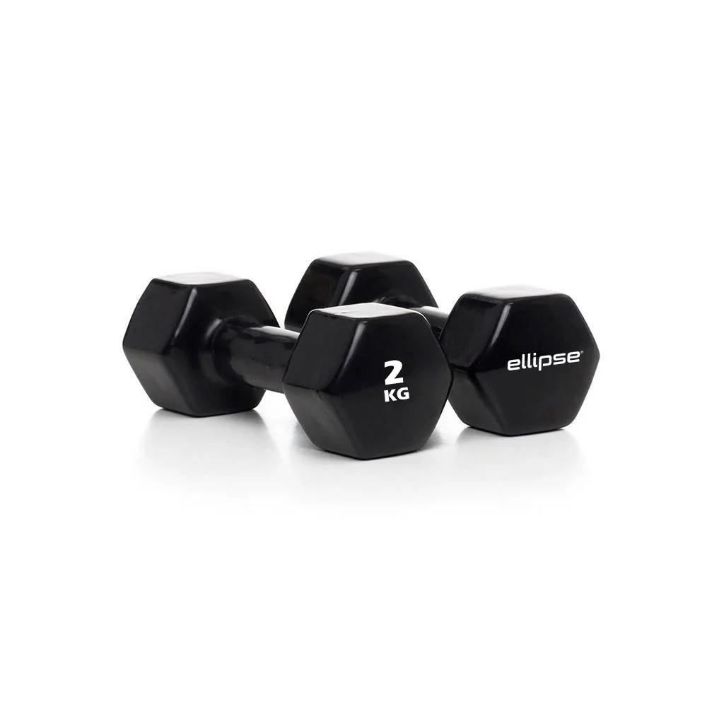 HALTERES DE VINIL (PAR) 2KG YOURFIT