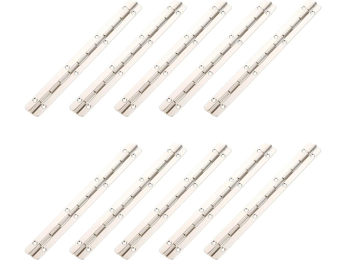 Conjunto De 10 Dobradiças Ferro Para Armário E Adega.