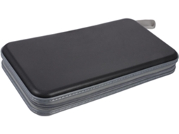 Estojo Para Cds, Bolsa Portátil Para Dvds, Organizador Durável E Leve Para Casa E Armazenamento, Zíp Gokoco