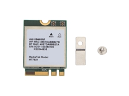 Placa De Rede Mt7921 Ngff M.2 1800 Mbps 2,4 Ghz 5 Ghz Dual Band Wifi Wireless Para Windows 10 11 Slowmoose