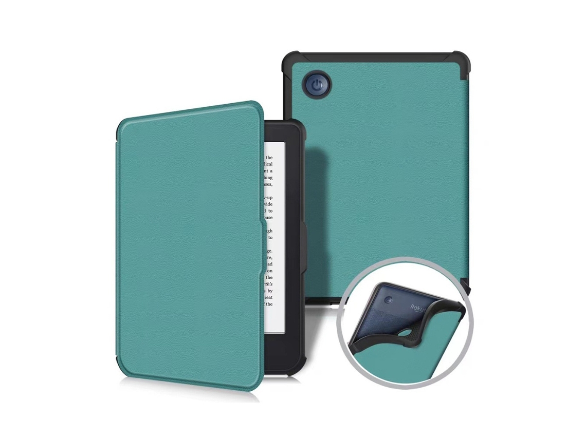 Elysve Capa Protetora Para Leitor Kobo Libra Scribe 10, 2 Polegadas Verde