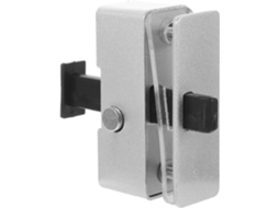 Fechadura De Trinco Porta Correr Mikikit, Em Liga De Zinco Com Acabamento Prateado, Estilo Moderno, Fácil De Usar E
