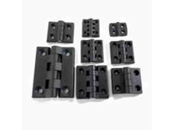 Dobradiça, Dobradiças, Dobradiças Para Armário, Conjunto Com 10 Peças, Cor Preta, Nylon, Para Móveis De Madeira