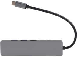 Hub Usb-c 6 Em 1, Divisor Usb Com Carregamento Rápido Pd De 87 W,