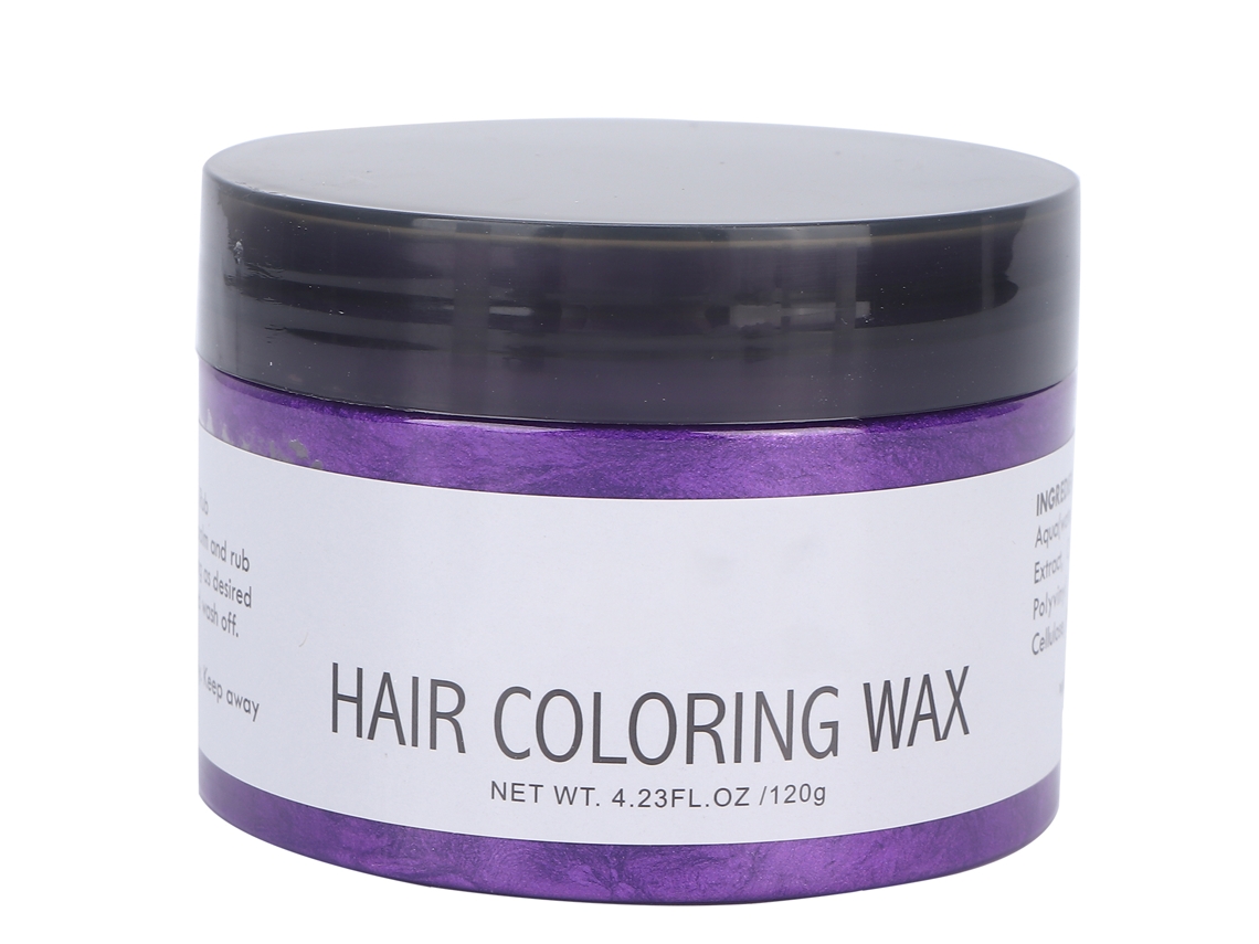 2026 cera Temporal de Coloración Capilar 120g para Tinte Y Peinado Rápido Crema de Arcilla para Hombres Y Mujeres Púrpura