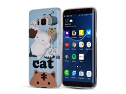 Capa para Samsung S8, squishy anti estresse EOOCOO