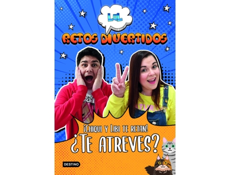 Livro Lol Retos Divertidos. ¡Chiqui Y Libi Te Retan! ¿Te Atreves? de Lol Retos Divertidos (Espanhol)