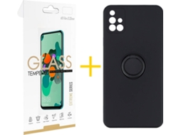 Capa + Película para Samsung Galaxy A71 SKYHE Preto