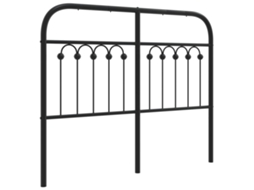 Headboard, Headboards Vidaxl Preto Aço (120 Cm)