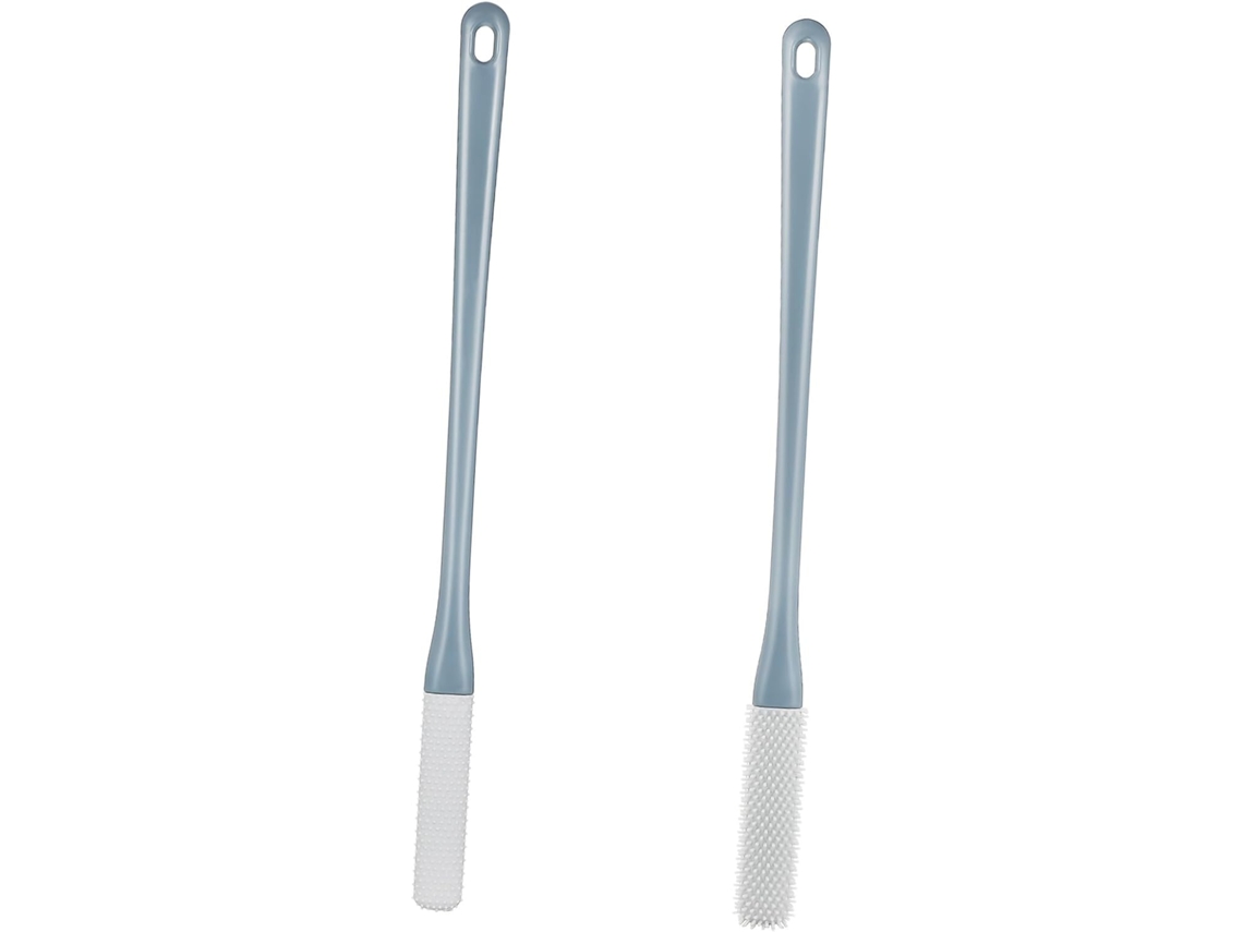 Escovas Para Os Pés Clispeed Com Gancho Pendurar, Remoção Prática De Pele Morta, Pacote Com 2 Escovas De Silicone Para