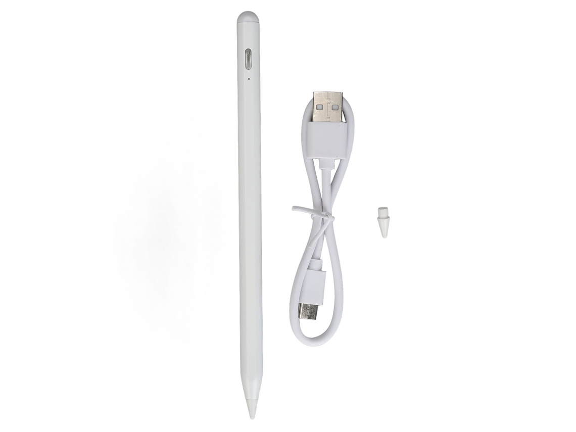 Lápis Óptico Recargável com Agarre Magnético para iPads Geração 6 a 9 S/MARCA