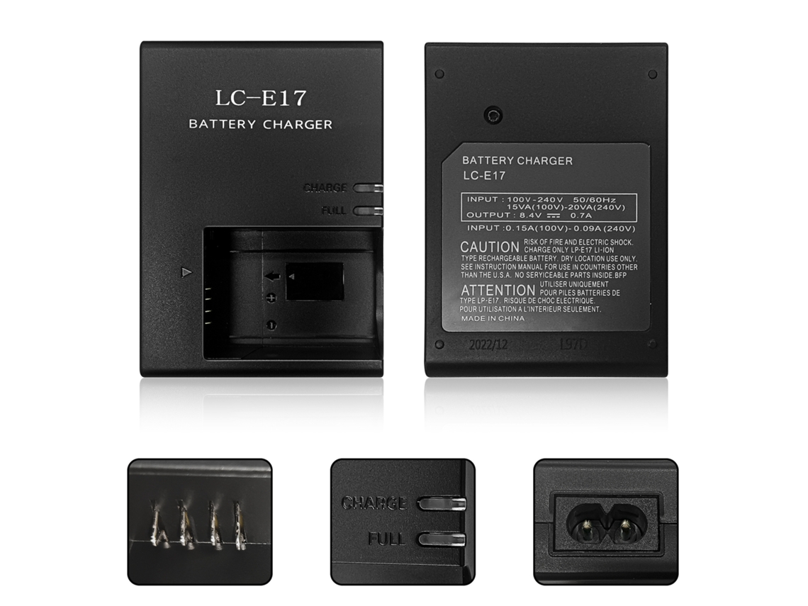 Lurelia Carregador De Bateria 50/60hz Ac100v Dc8,4v 100v 240v Compatível Canon
