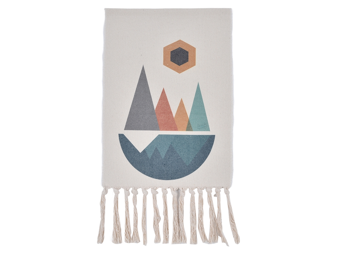 Laxiscreed Tapeçaria De Macramê Em Linho Para Decoração De Quarto E Sala Estilo Boémio