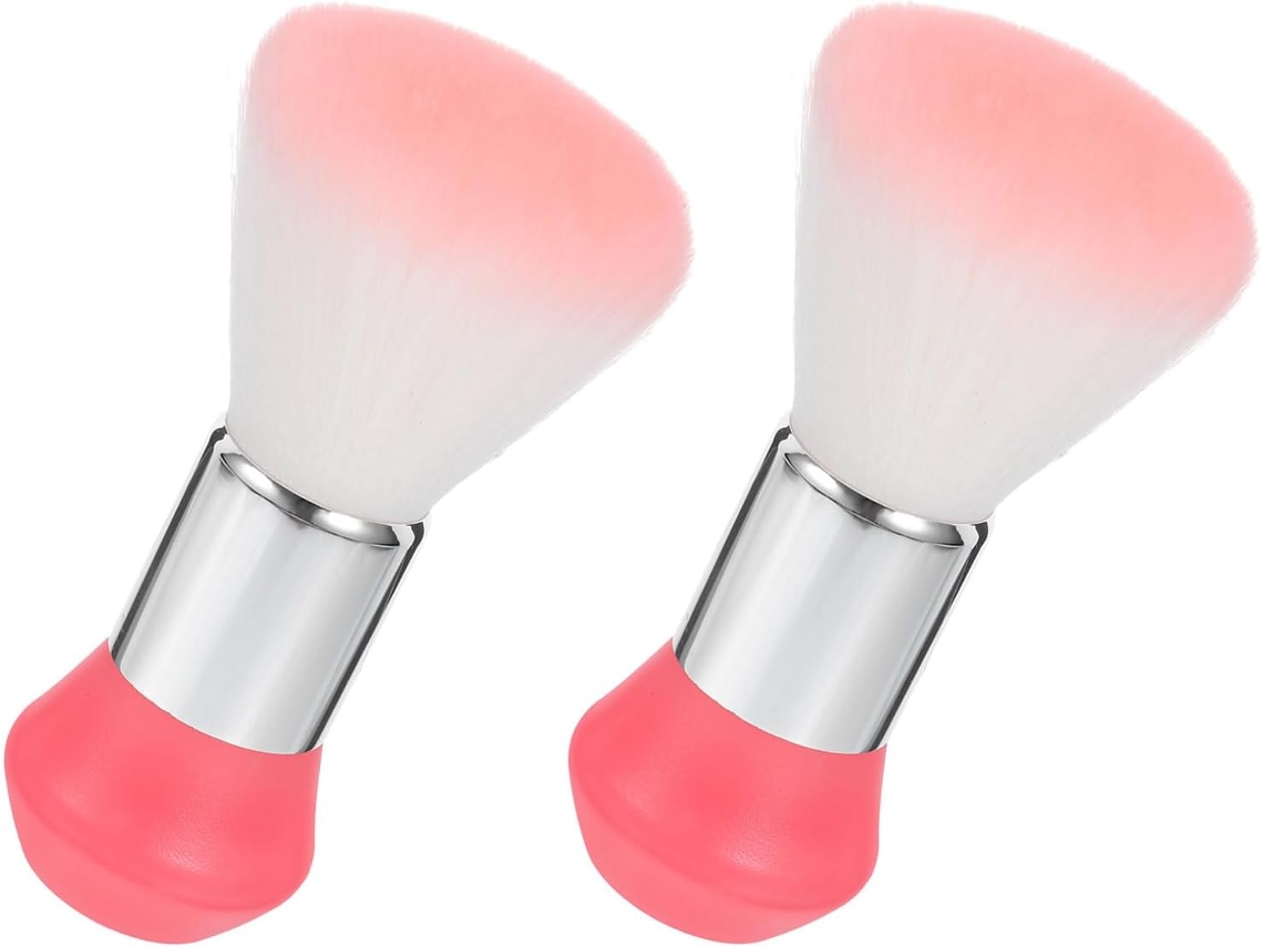 Vicasky Conjunto De 2-escovas Corte Cabelo, Escovas Pequenas De Limpeza Para Salões Cabeleireiro, Cerdas Macias De Nylon