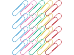 Conjunto De 100 Clipes Metálicos Extragrandes Documentos 10cm, Design Simples E Durável, Ideais Escritório E