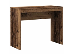 Vidaxl Secretária Madeira Velha 90x40x72 Cm Madeira Trabalhada