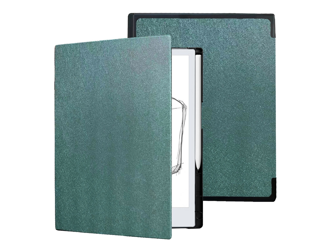 Capa Panoona Para Remarkable 2 Paper De 10,3" (lançada Em 2020) Com Fecho Magnético E Revestimento Leve Em Pele Pu Verde