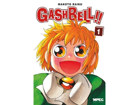 Livro Gash Bell!! - Capa Variante De Makoto Raiku (português Do Brasil)