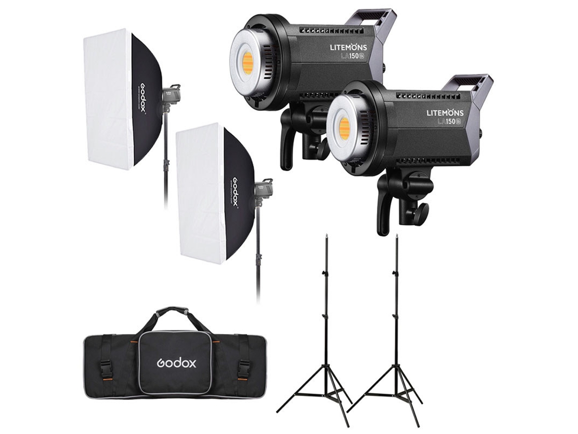 Godox Kit Duo Torche Led La150bi Bi-color