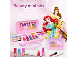 Kit de maquiagem lavável para meninas, conjunto de maquiagem infantil, conjunto de cosméticos de brinquedo para meninas