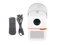 Projetor portátil inteligente 1080p com decodificação 4K e Wi-Fi Bluetooth 5.0 EOOCOO