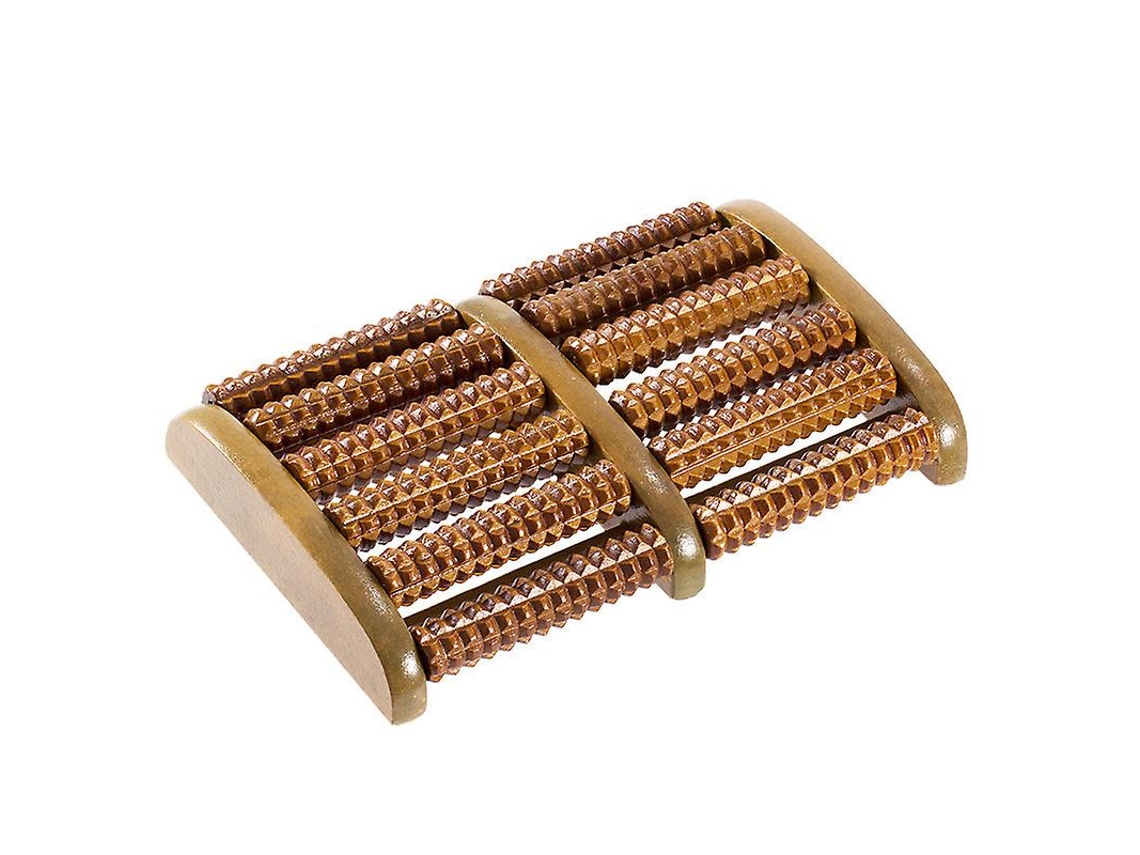 Rolo De Massagem Para Os Pés Em Madeira