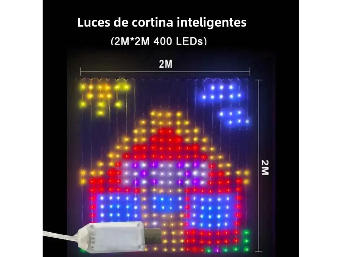 Luminária De Renda Inteligente (usb 2x2 Com Leds M400), Controle Por Aplicativo Bluetooth.