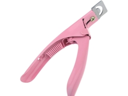 Tesoura De Unhas Tm / Cortador De Cápsulas Rosa