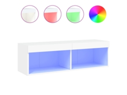 Tv Cabinet, Tv Cabinets Vidaxl Branco Madeira Processada (n/a)
