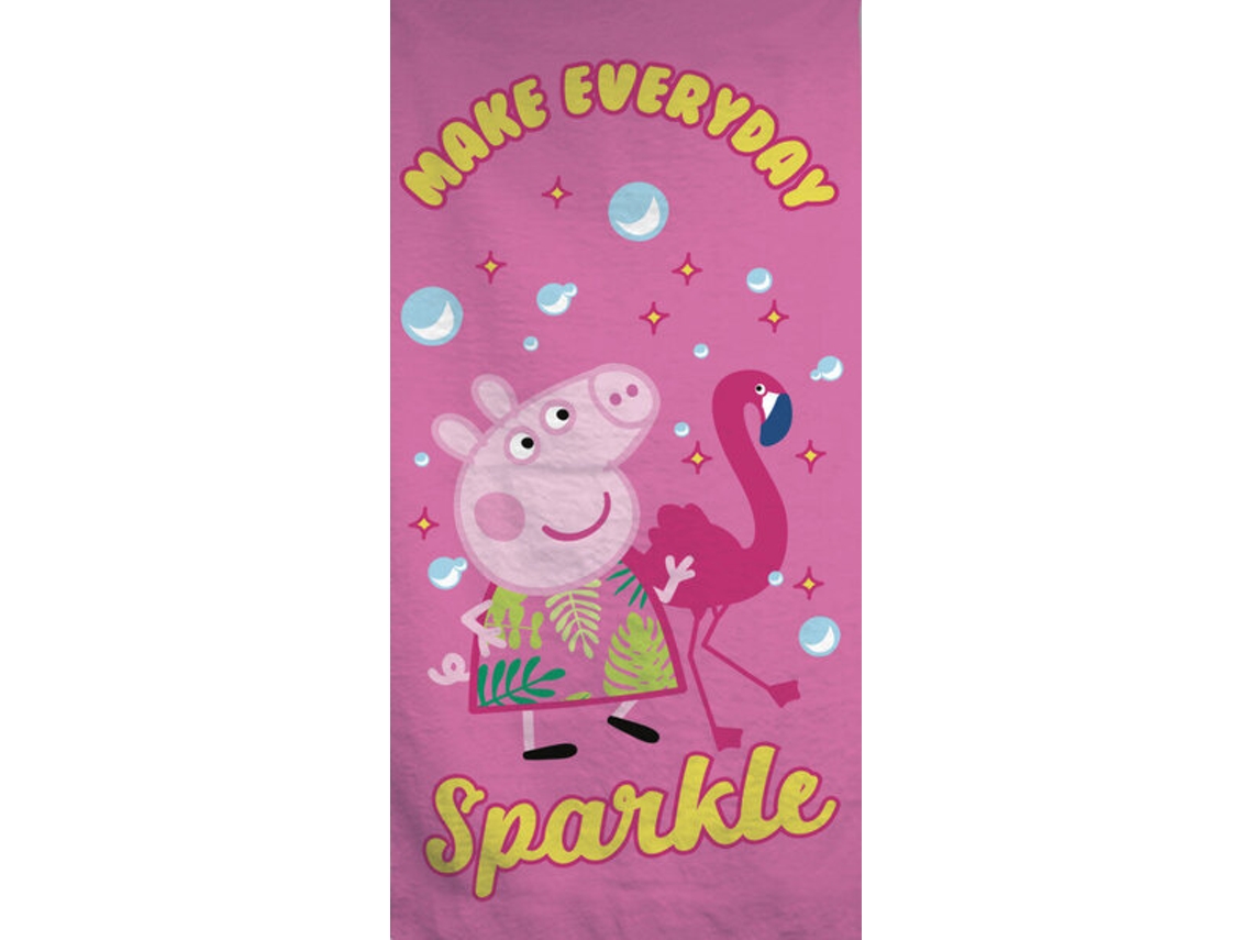 Toalha Peppa Pig, 70x140 Cm