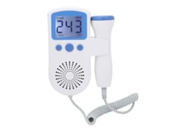 Doppler fetal doméstico, monitor cardíaco de bolso para Doppler de batimentos cardíacos de bebês para gravidez e teste Clearblue