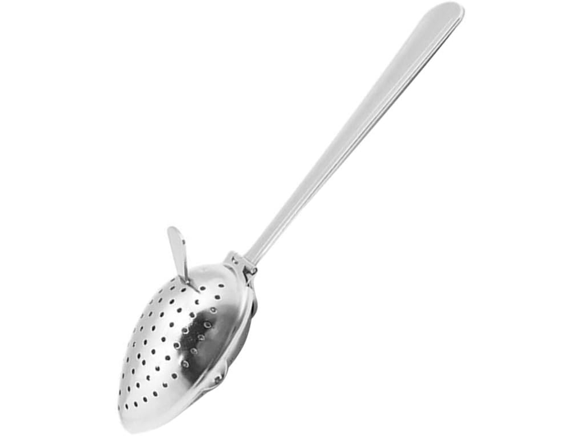 Infusor De Chá Snap Ball Em Aço Inoxidável Para Folhas Soltas, Cor Prata, 2 Peças