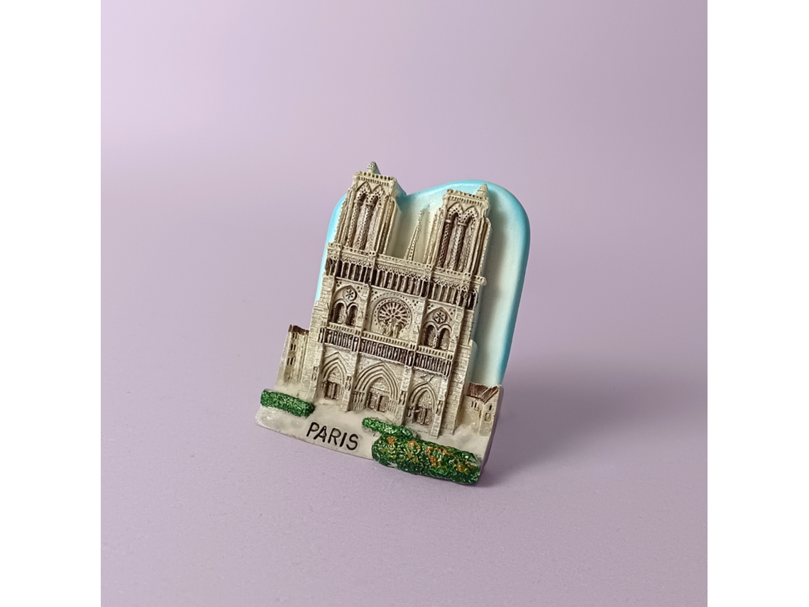 (frança) Ímãs De Geladeira Do Museu Do Louvre E Da Torre Eiffel