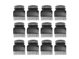 12 Presilhas de Cabelo com Proteção Térmica, Design Moderno para Mulheres e Meninas