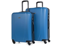 Conjunto de Malas de Viagem ITACA ABS Azul (170 L)