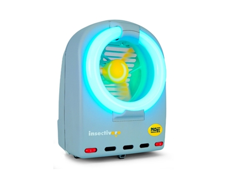 Repelente de Insectos Extractor de Mosquitos Exterior Interior Insectivoro Grigio Germicida