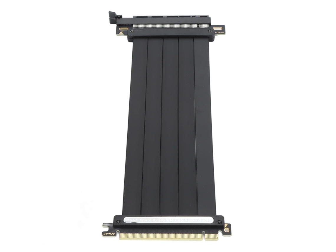 Cabo De Elevação Pcie 4.0 X16 De Alta Velocidade Para Gpu, Extensão Flexível Blindada