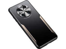 Capa Armadura Párachoques Militar Híbrido Dura para Huawei Mate 40 HONGWE. Textura Macia Resistente Prateado