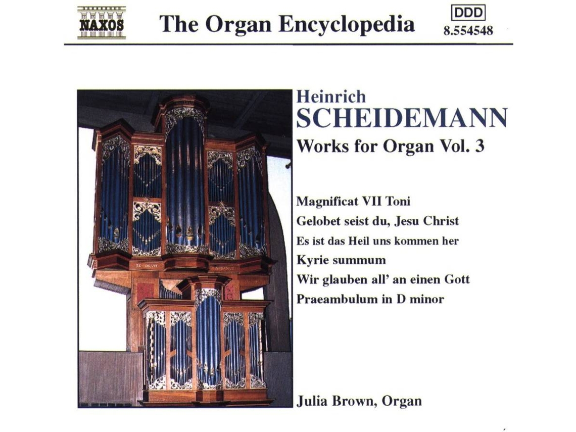 CD Brown,Julian - Orgelwerke Vol.3 (1CD)
