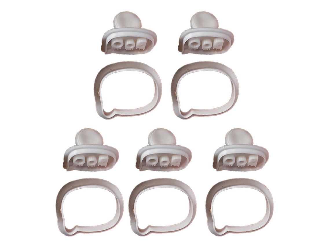 Conjunto De 5 Peças De Moldes Exclusivos Para Biscoitos Com Tema De Halloween, Em Formato De Espectro. Ideal Para Confeitaria, Biscoitos E Bolos.