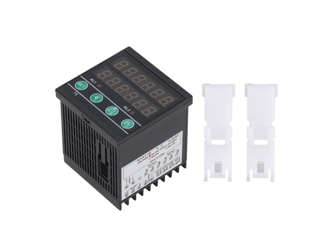 Contador Digital 6 Dígitos Berm Temporizador Industrial Display Led 100-240vac