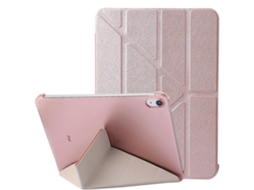 Capa de couro com textura de seda e deformação horizontal Webake para iPad 2025/2022 com suporte para iPad 10ª geração (10,9 polegadas, 2022)